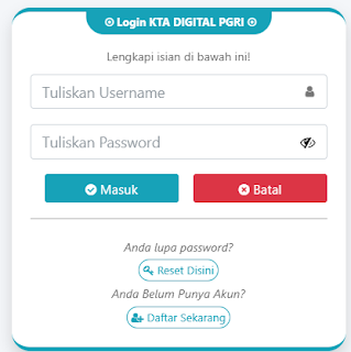 Register PGRI Bolaang Mongondow - Persatuan Guru Republik Indonesia Cabang Bolaang Mongondow